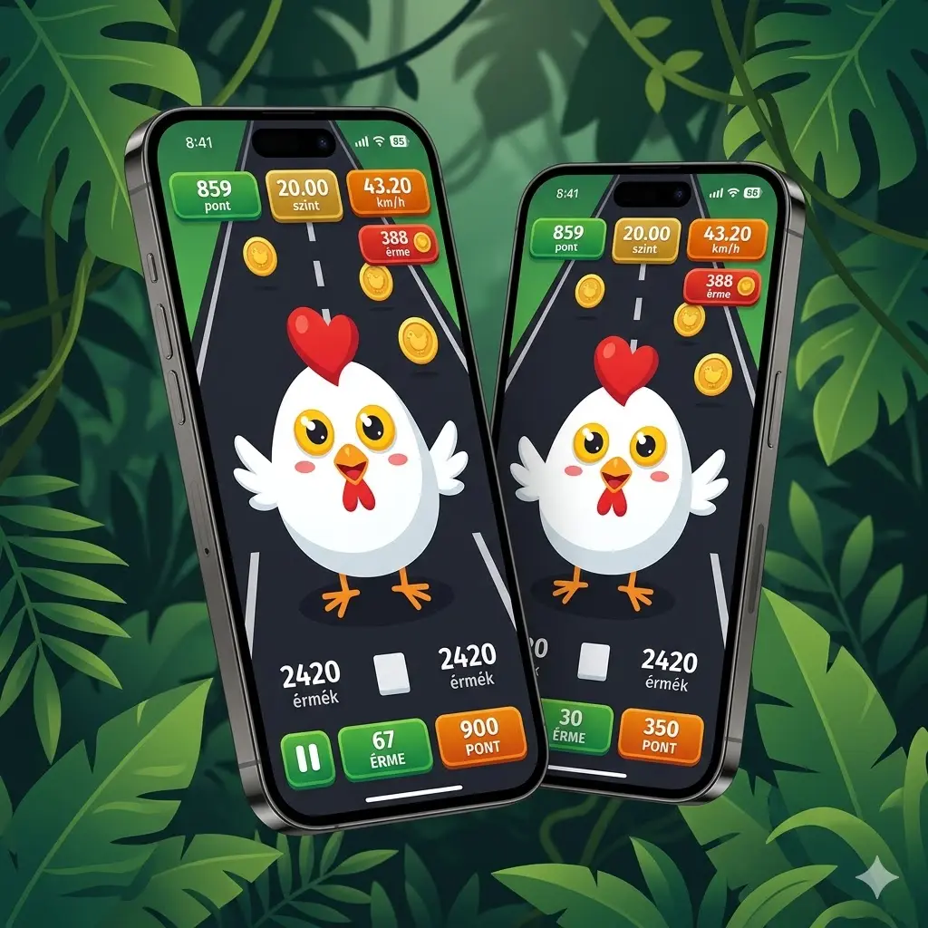 Chicken Road Mobile App Ansicht